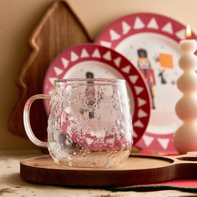 Кружка Homla ELDA 450 мл Прозорий - 4 Кружка Homla ELDA 450 мл Прозорий 234814 фото - 4