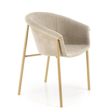 Обеденный стул Halmar K489 Бежевый - 3 Обеденный стул Halmar K489 Бежевый V-CH-K/489-KR-BEŻOWY фото - 3