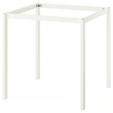 IKEA Каркас столу VIHALS 74x74x73 см Білий 50593570