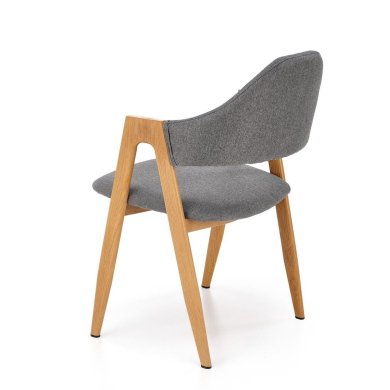 Обеденный стул Halmar K344 Пепельный - 4 Обеденный стул Halmar K344 Пепельный V-CH-K/344-KR-POPIELATY фото - 4