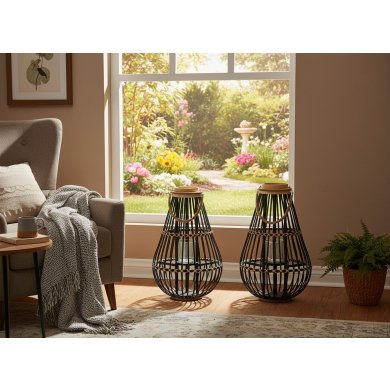 Подсвечник-фонарь Garden Line ILS9623 Черный ILS9623 фото - 3