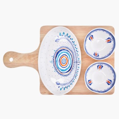 Сервірувальний набір Duka MAYA | Дерево / Мікс - 3 Сервірувальний набір Duka MAYA | Дерево / Мікс 1217904 фото - 3