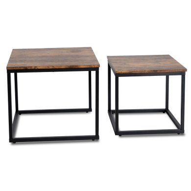 Комплект журнальних столів Mebel Elit RIS Дуб рустик ME.RIS/DRU/CZ/L фото - 4