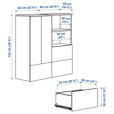 IKEA SMASTAD / PLATSA (ИКЕА СМАСТАД/ПЛАЦА) 99549986 фото - 4