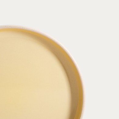 Обеденная тарелка Homla LABRA 26 см Желтый 243148 фото - 3