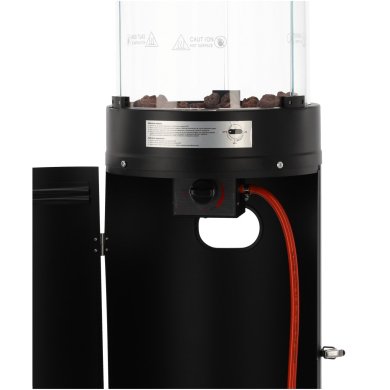 Уличный газовый обогреватель Garden Line 139 см 9000 Вт Черный GAZ5947 фото - 5