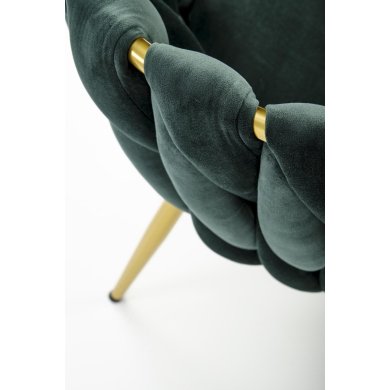 Обеденный стул Halmar K517 Темно-зеленый - 15 Обеденный стул Halmar K517 Темно-зеленый V-CH-K/517-KR-C.ZIELONY фото - 15