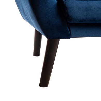 Диван Signal BERGEN Welur 2 Синій BERGEN2V86-venge фото - 3