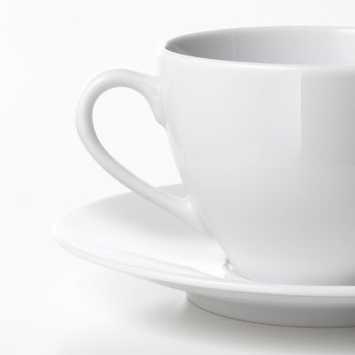 IKEA Чашка кавова з блюдцем VÄRDERA (ИКЕА VÄRDERA) 60277463 фото - 15