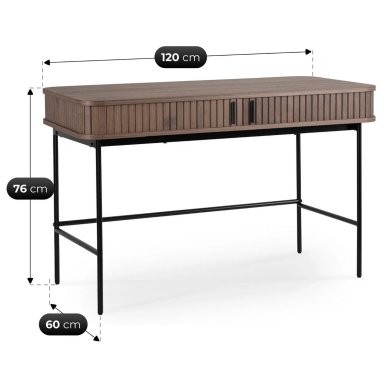 Письменный стол Mebel Elit TRISH Орех ME.TRISH/O/B120 фото - 8