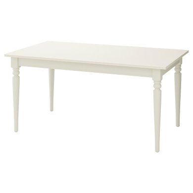 IKEA Раскладной обеденный стол INGATORP Белый (ИКЕА ИНГАТОРП) 70221423