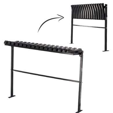 Складная садовая скамья Garden Line MEB8329 Черный MEB8329