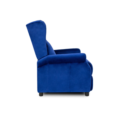 Кресло мягкое раскладное с реклайнером Mebel Elit SIMON Синий - 6 Кресло мягкое раскладное с реклайнером Mebel Elit SIMON Синий ME.SIMON/GR/V/FW фото - 6