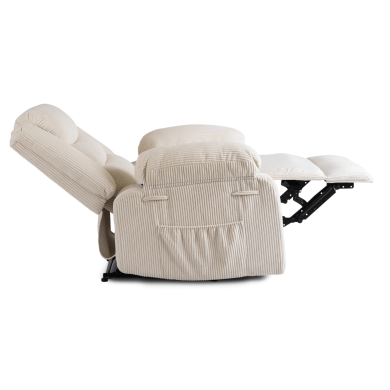 Кресло мягкое раскладное с реклайнером Mebel Elit ARTURO Velvet Бежевый - 9 Кресло мягкое раскладное с реклайнером Mebel Elit ARTURO Velvet Бежевый ME.ARTURO/BZ/SZTR/FW фото - 9