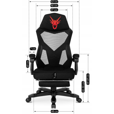 Геймерское кресло Mebel Elit BING Черный - 11 Геймерское кресло Mebel Elit BING Черный ME.BING/CZ/CZ/T/FO фото - 11