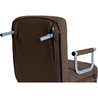 Кресло мягкое раскладное Mebel Elit BART Коричневый ME.BART/BR/T/FW фото - 6