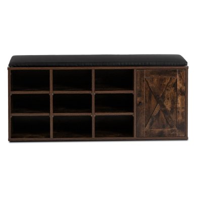 Скамейка для обуви Mebel Elit ARYA Дуб рустик ME.ARYA/DRU/CZ/SZAFKBUT фото - 3