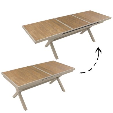 Раскладной садовый стол Garden Line ATO0388 Дерево ATO0388 фото - 2