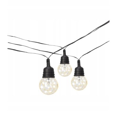Декоративна гірлянда Garden Line 10 LED 7 м Теплий-білий - 3 Декоративна гірлянда Garden Line 10 LED 7 м Теплий-білий SOL1298 фото - 3