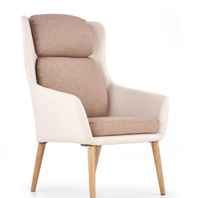 Крісло м'яке Halmar Purio Коричневий V-CH-PURIO-FOT-BRĄZOWY фото - 3