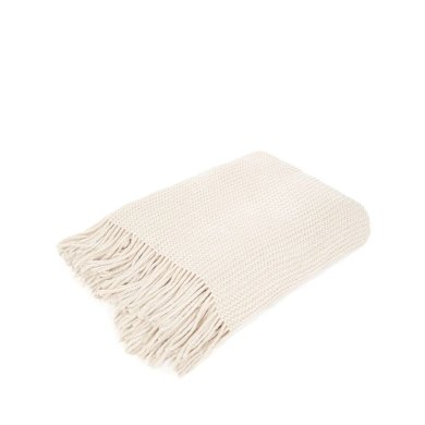 Плед Homla CHENILLE 130x170 см Экрю 218479