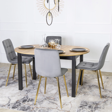 Обеденный стул Mebel Elit YORK Серый ME.YORK/P/ZL/V/K фото - 11