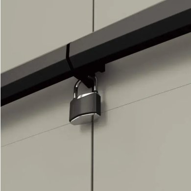 Бокс для сортировки мусора Keter/Kis CABINET PLANET 220 л Темно-серый 246640 фото - 2