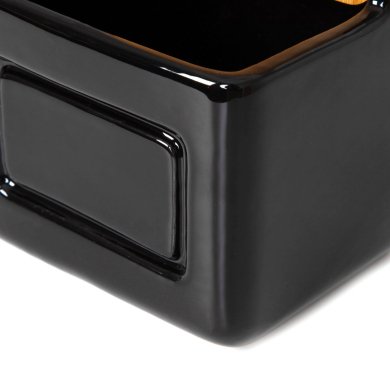 Контейнер Homla LIPPER 12x11 см | Черный / Дерево 213995 фото - 5