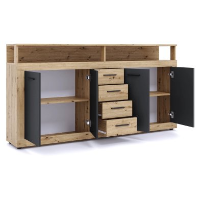 Комод Mebel Elit BLAGO Дуб артизан W.LUNA/DA/CZ/KOM4D4S фото - 3