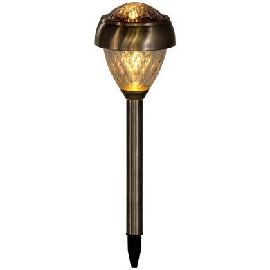 Світильник на сонячній батареї Garden Line LEYA Сріблястий SOL4238 фото - 3