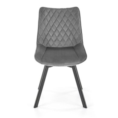 Обідній стілець поворотний Halmar K520 Попелястий V-CH-K/520-KR-C.POPIEL фото - 5