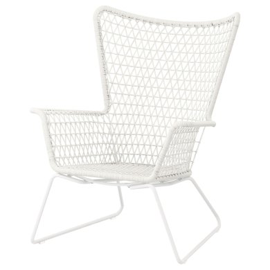 IKEA Садове крісло HOGSTEN Білий (ИКЕА ХЭГСТЕН) 50209865