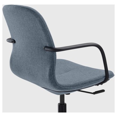 Офисное кресло LANGFJALL Синий - 6 IKEA Офисное кресло LANGFJALL Синий (ИКЕА ЛАНГФЬЯЛЛЬ) 89177905 фото - 6