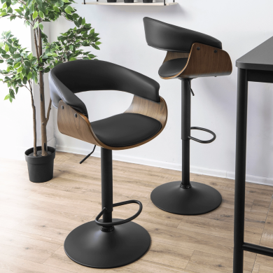 Барний стілець Mebel Elit NEVADA Чорний - 8 Барний стілець Mebel Elit NEVADA Чорний ME.NEVADA/CZ/O/DG/E/H фото - 8