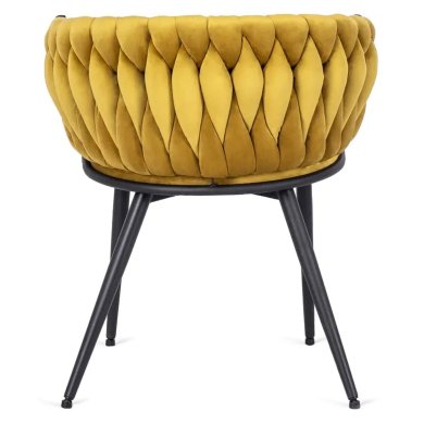 Обеденный стул Mebel Elit EMPOLI Welur Горчичный - 2 Обеденный стул Mebel Elit EMPOLI Welur Горчичный ME.EMPOLI/CU/V/K фото - 2