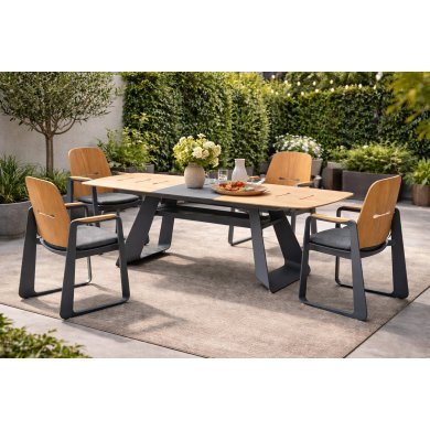 Раскладной садовый стол Garden Line ATO4126 Дерево ATO4126 фото - 3