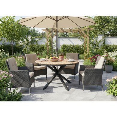 Садовий стіл Garden Line RIT6273 Дерево RIT6273 фото - 6