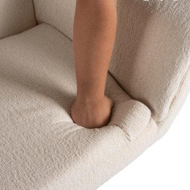 Крісло м'яке поворотне Mebel Elit TERRY Бежевий ME.TERRY/BZ/CZ/T/FW фото - 7