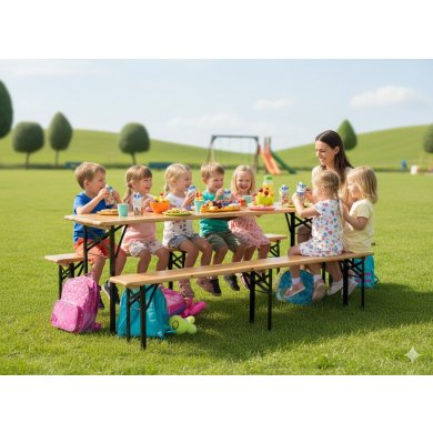 Комплект складних садових меблів Garden Line MEB2829 Дерево MEB2829 фото - 14