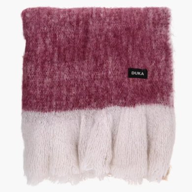 Плед Duka SKADI 130x170 Бордовий 2221556 фото - 2