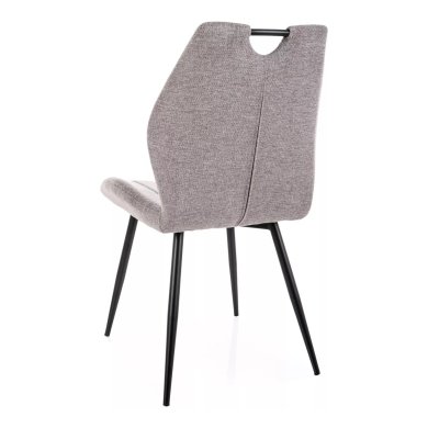 Обеденный стул Signal ARCO Brego Серый ARCOBRCSZ фото - 2