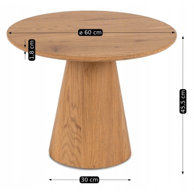 Журнальний стіл Mebel Elit CARLY Дуб - 7 Журнальний стіл Mebel Elit CARLY Дуб ME.CARLY/D/D/L фото - 7