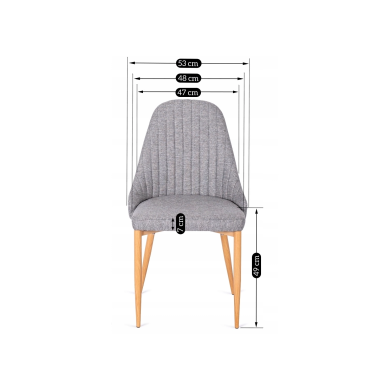 Обідній комплект Mebel Elit HARRY TORINO | Дуб Рів'єра / Сірий HARRY/DR/S/TORINO/P/D/T/Z4/K фото - 20
