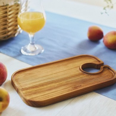 Разделочная доска Homla MOOKA 25x15 см Дерево 229330 фото - 4