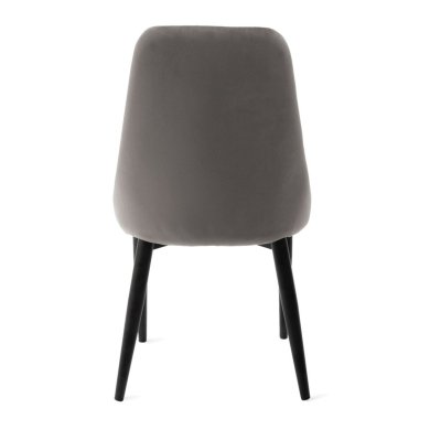 Обідній стілець Homla LOUIS QUILTER Welur Сірий 213963 фото - 4