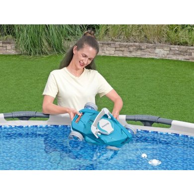 Автоматический пылесос для бассейна Bestway 58765 AQUATRONIX G200 Бирюзовый BES58765 фото - 2