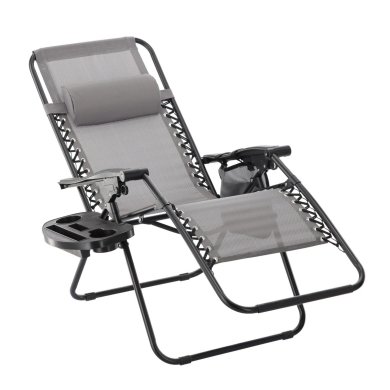 Складной шезлонг Garden Line LEZ5758 Серый LEZ5758 фото - 7