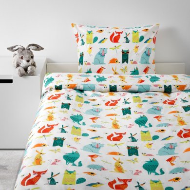 Комплект постельного белья LATTJO 150x200 см Принт - 11 IKEA Комплект постельного белья LATTJO 150x200 см Принт (ИКЕА LATTJO) 20351006 фото - 11