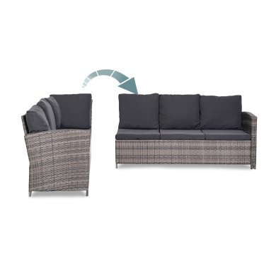 Комплект садовой мебели Corciano NATALIA Серый 5901721055162 фото - 7
