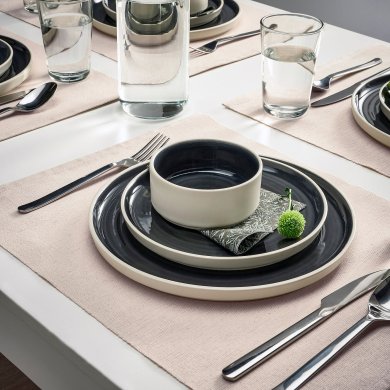 IKEA Сервірувальний килимок SVARTSENAP 35x45 см Бежевий (ИКЕА СВАРЦЕНАП) 70527961 фото - 3